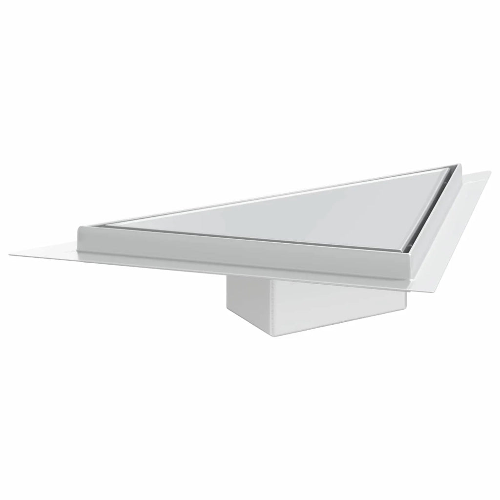 Scarico Doccia Triangolare 2 in 1 Argento 32 x 32 x 7,5 cm CFW8312429