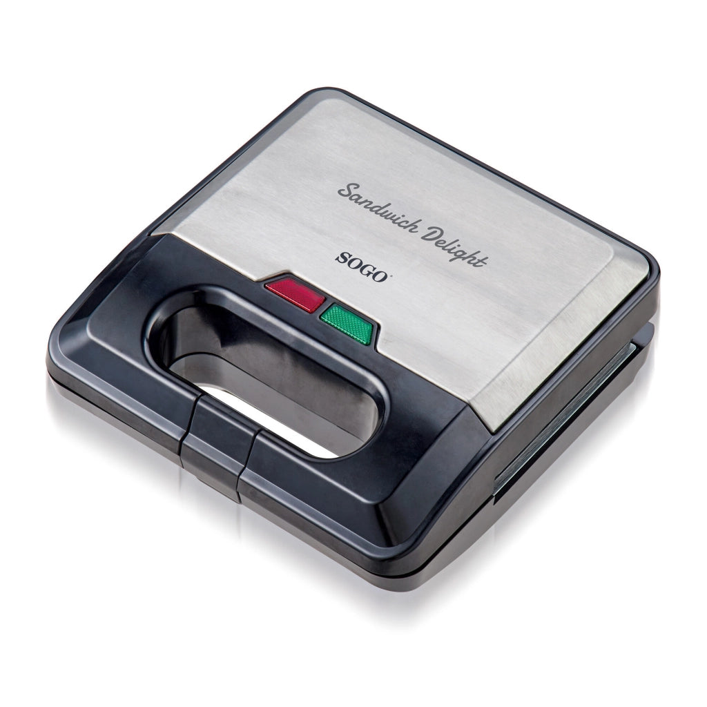 SOGO Sandwich Maker 3 in 1 750W Sandwich, Waffle, Panini e Grigliate