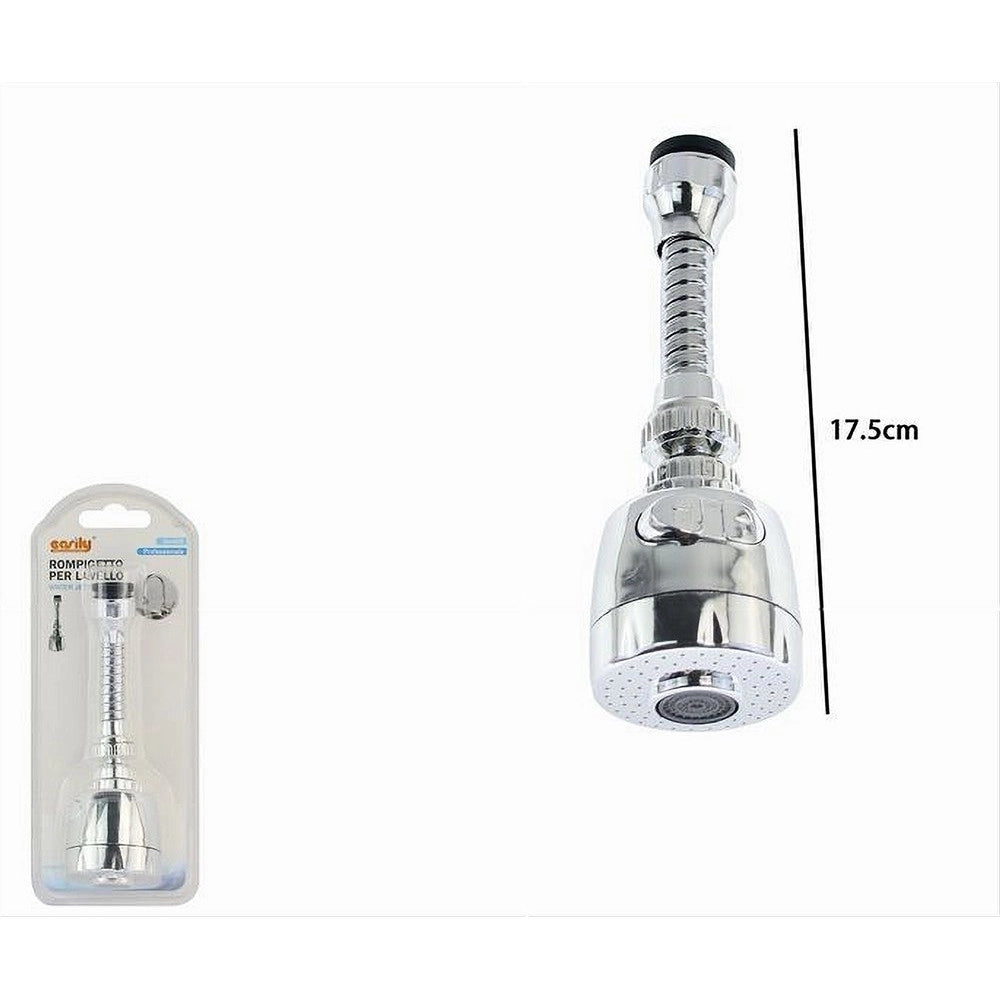 Trade Shop - Rompigetto Per Lavello Rubinetto Cucina Ugello Prolunga Girevole Aeratore 87168 -
