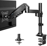 Monitorarm per scrivania per scherm da 13 a 32 pollici - monitorstandaard regolabile fino a 91 kg - regolabile in altezza con rotazione inclinabile - VESA 75 & 100 mm