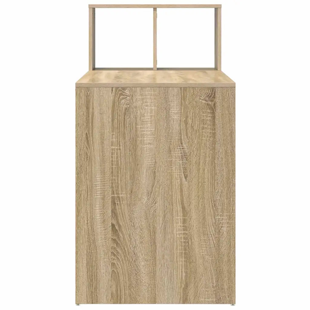 Scrivania | Tavolo da Ufficio Rovere Sonoma 108 x 55 x 103.5 cm Legno multistrato