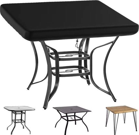 Copertura per tavolo da giardino 92 x 92 x 16 cm - Protezione idrorepellente per arredamenti esterni