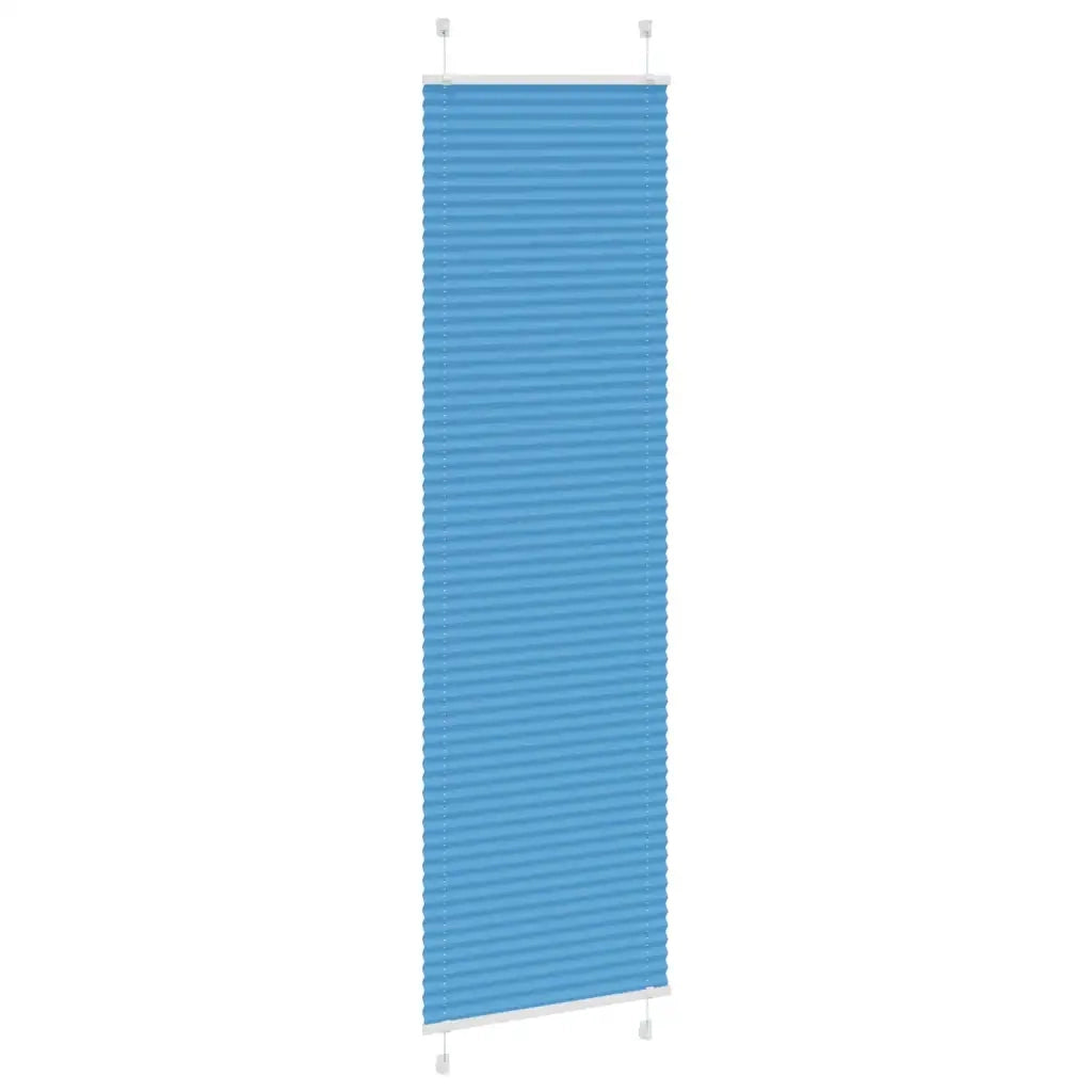 Tenda Plissettata Blu 65x200 cm Larghezza Tessuto 64,4 cm 4015204