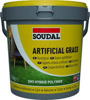 Soudal ADESIVO PER TAPPETI ERBA ARTIFICIALE ''ARTIFICIAL GRASS'' Kg. 5 , col. Verde