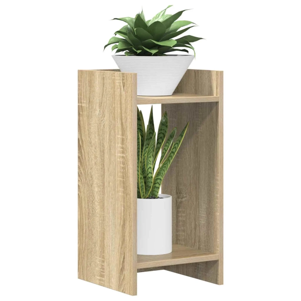 Supporto per piante Rovere Sonoma 30 x 30 x 60 cm 899598