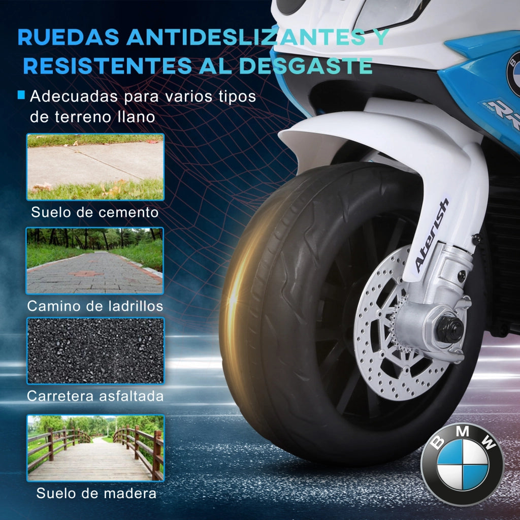 Moto Elettrica per Bambini ¨C zephmum ¨C 66x37x44 cm Blu