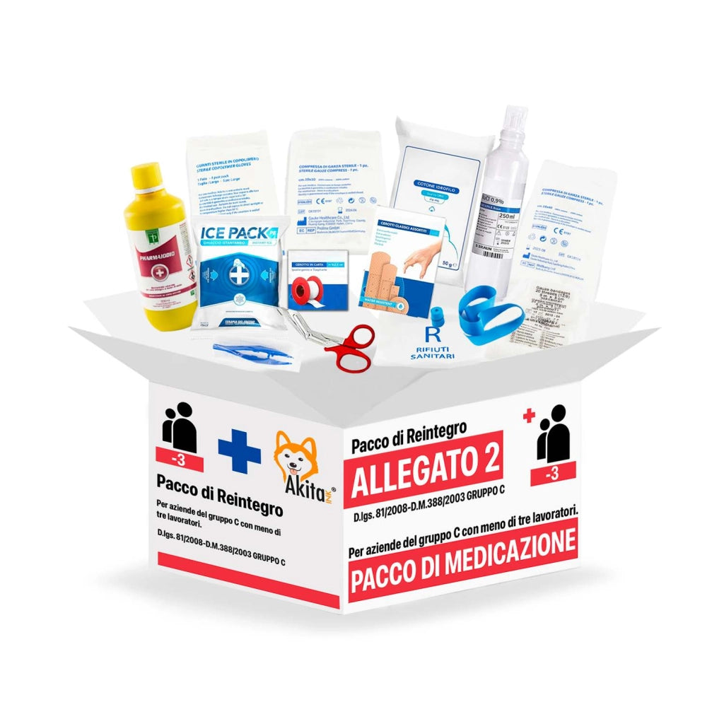 Akitaink Reintegro Pronto Soccorso Allegato 2 DM388 Aziende