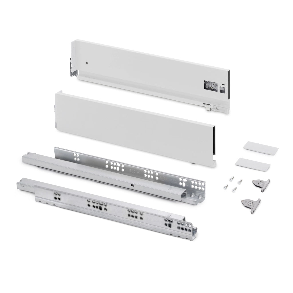 Cassetto esterno Vertex, 60kg, altezza 131mm e regolazione 3D