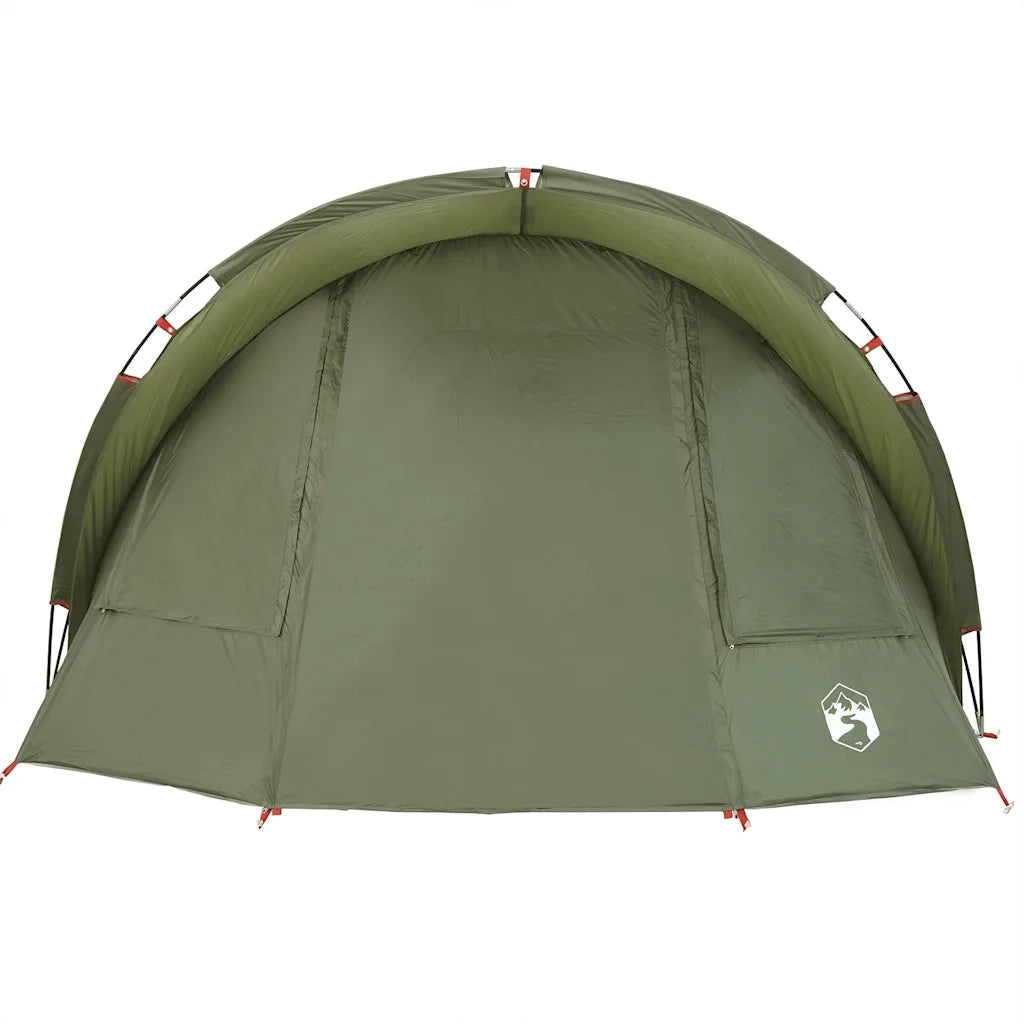 Tenda da Pesca per 2 Persone-Tenda da campeggio Verde Oliva Impermeabile 713563