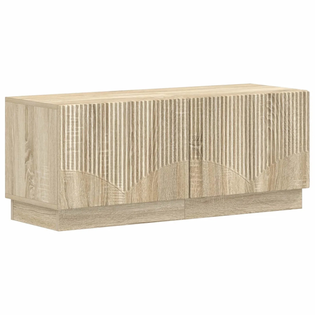 Mobile TV LED a 5 pezzi Rovere Sonoma Legno ingegnerizzato 3416840