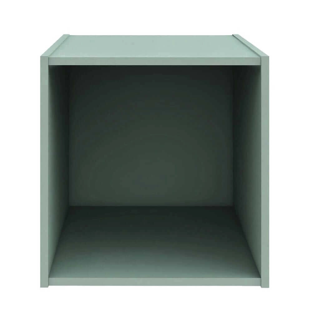 Cubo modulare con anta in legno composito per libreria - MATRIX PRO
