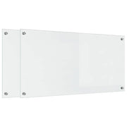 Schienale da cucina 2 pz Trasparente 100 x 50 cm CFW1505819