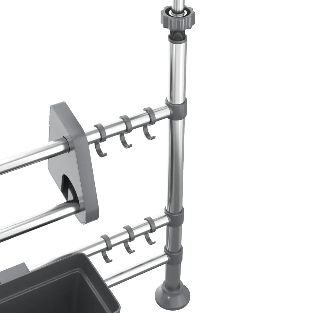 Organizer da Cucina Regolabile in Alluminio CFW1723289