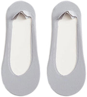 5 paia di calze per donna Ice Silk in silicone comfort - calze in silicone trasparenti per estate - calze in cotone leggere Ice Silk con suola antiscivolo - calze respiranti - calze ultra basse - calze invisibili - calze con tacchi alti