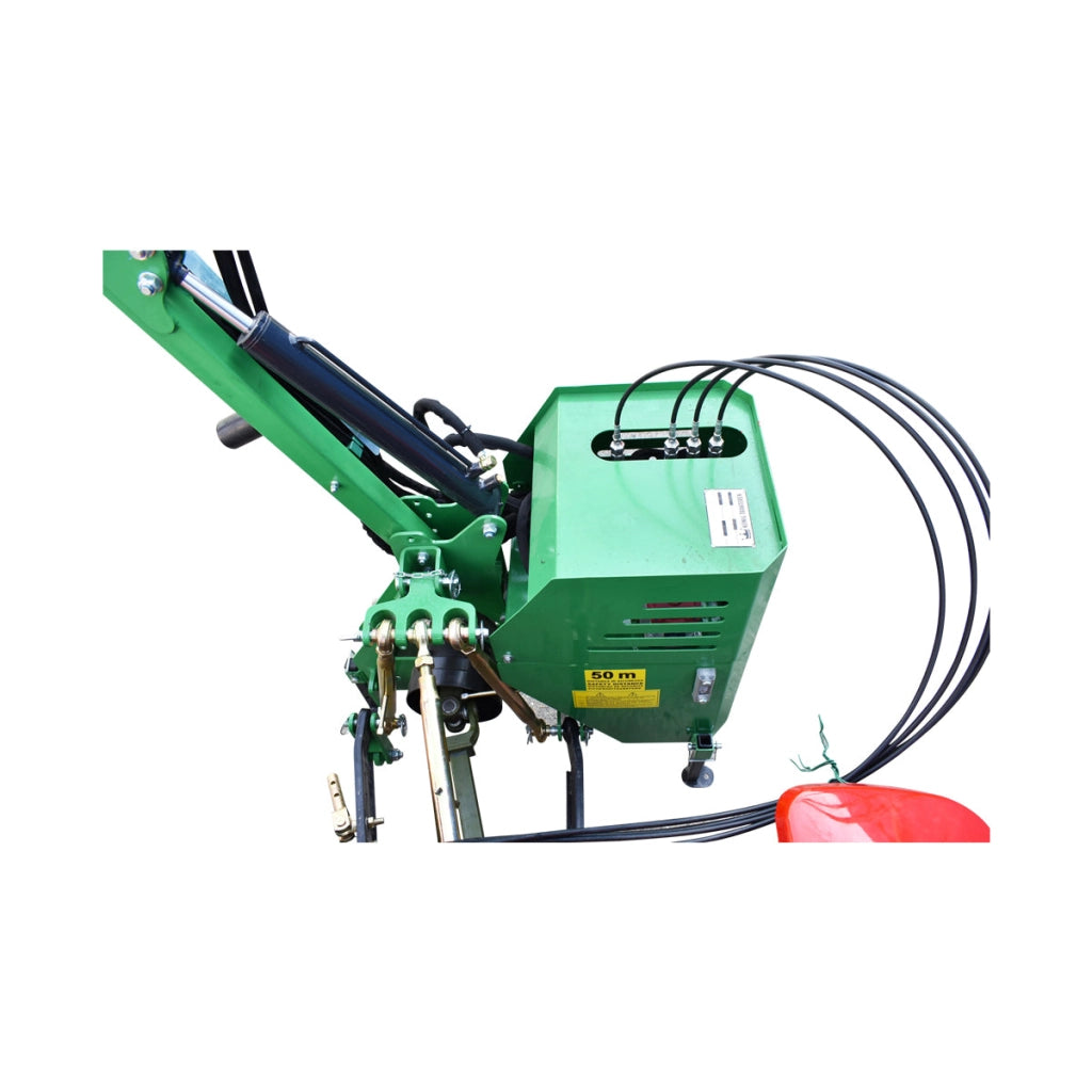 Braccio decespugliatore idraulico portato per trattore con trincia Braccio articolato idraulico portato con testata trinciatrice da 800 mm per siepi