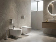 Sanitari sospesi WC e Bidet in Ceramica Copriwater soft-close TRAMONTANA Bianco