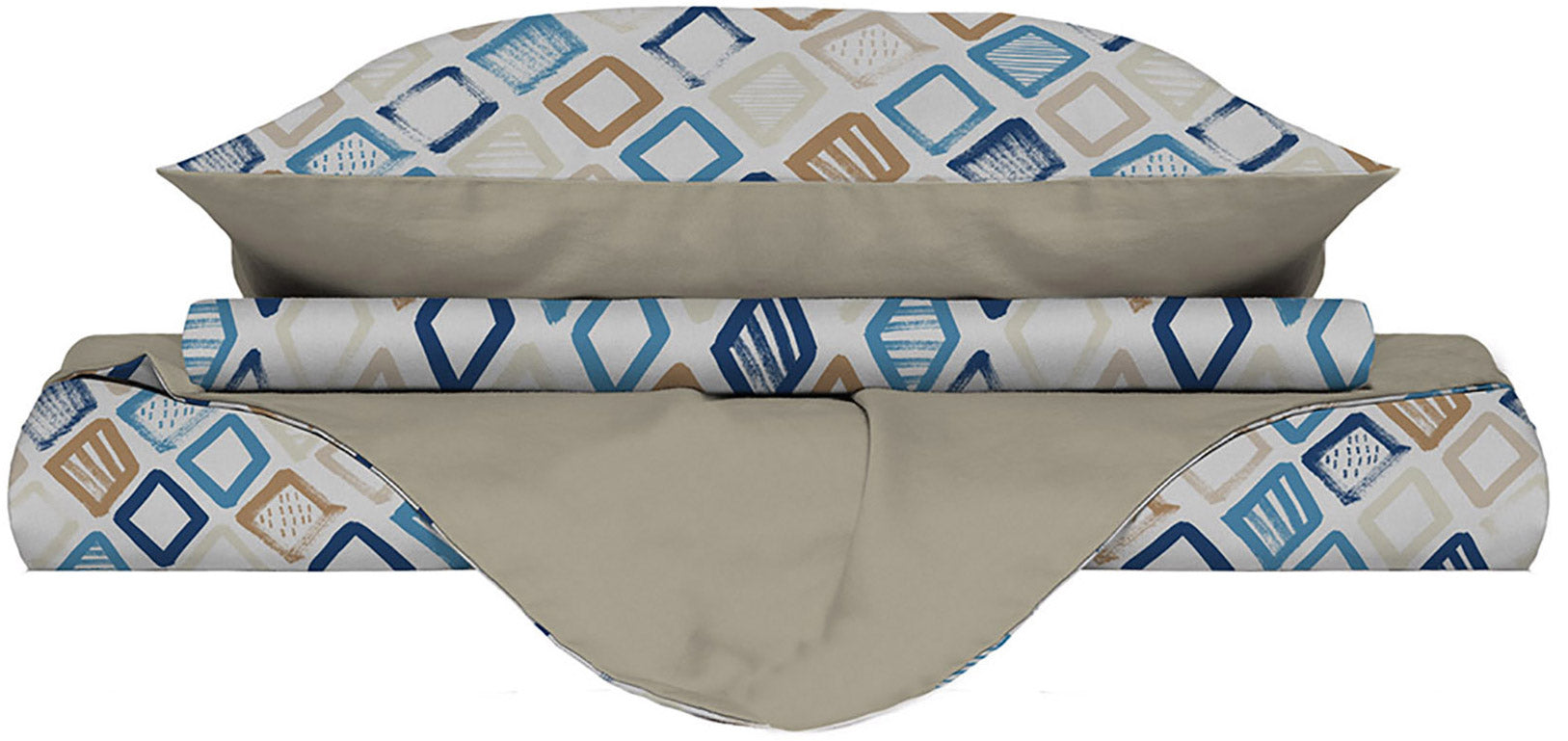 Copripiumino Matrimoniale con Federe Stampato Jolly