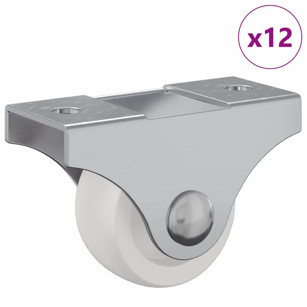 Ruota 12 pz Bianco 42 x 11,5 x 29 mm Ferro CFW7045923
