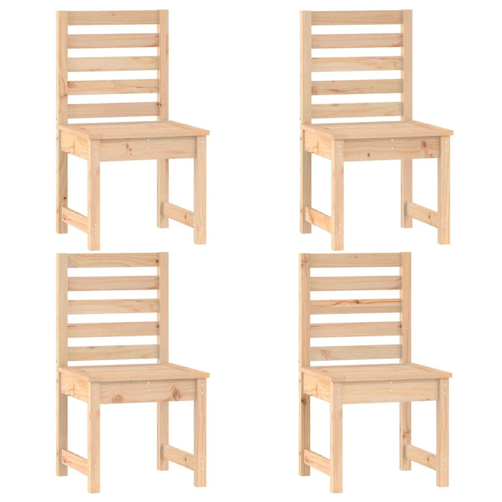 Set da pranzo da esterno/mobili da giardino in legno massello di pino da 5 pezzi 02_0014308