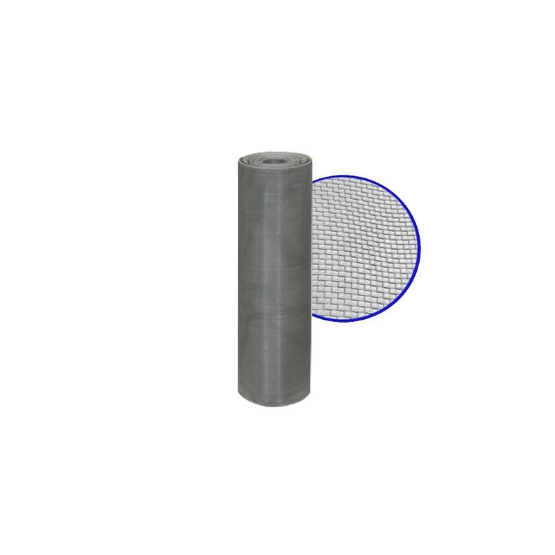 Zanzariera Liberty fibra vetro grigia H 150 cm rotolo 30 m