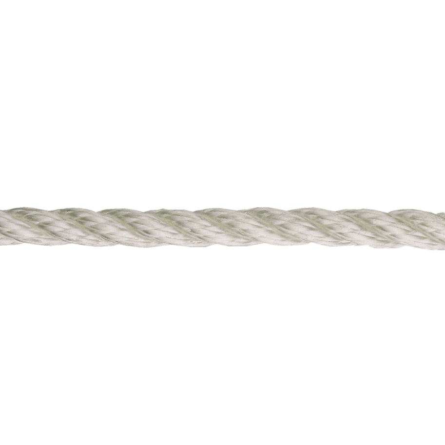 Corda in polipropilene Ã˜ 4 mm. bianca 120 mt.