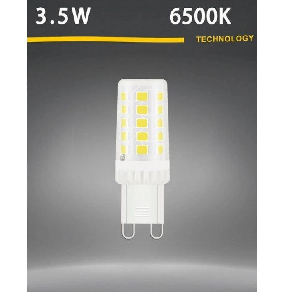 Trade Shop - Lampadina Led G9 Spotlight 3.5w Tubolare Luce Fredda Calda Naturale 420lm G9-3.5w -