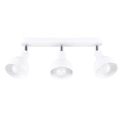 Spot soffitto triplo minimal bianco 3xE27 Pure Lume