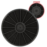 Filtro Cappa con foro centrale Faber d.23,3 cm Ariston FLAMINIA - FABER