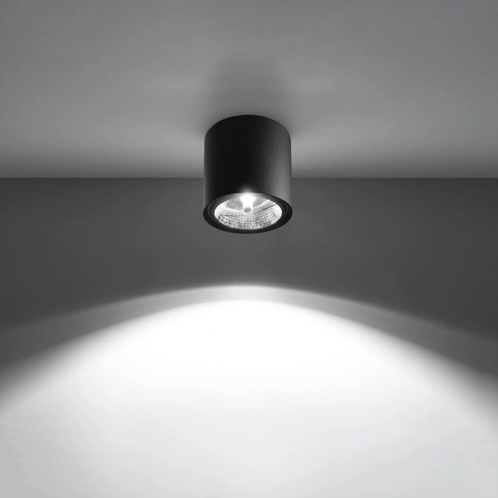 Faretto soffitto CILANO Pure Lume nero GU10 40W IP20