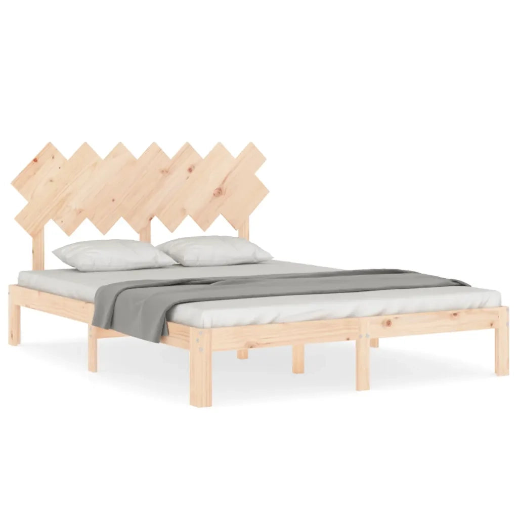 Giroletto con Testiera King Size in Legno Massellocod mxl 105055
