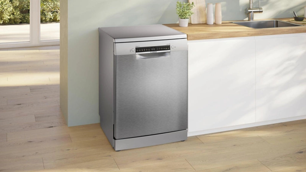 Bosch Serie 4 SMS4EMI01E Lavastoviglie da libera installazione 60 cm Acciaio Classe C