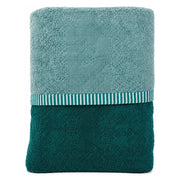 Sazalo, Telo Bagno 100% Cotone Reversibile, Verde Acqua