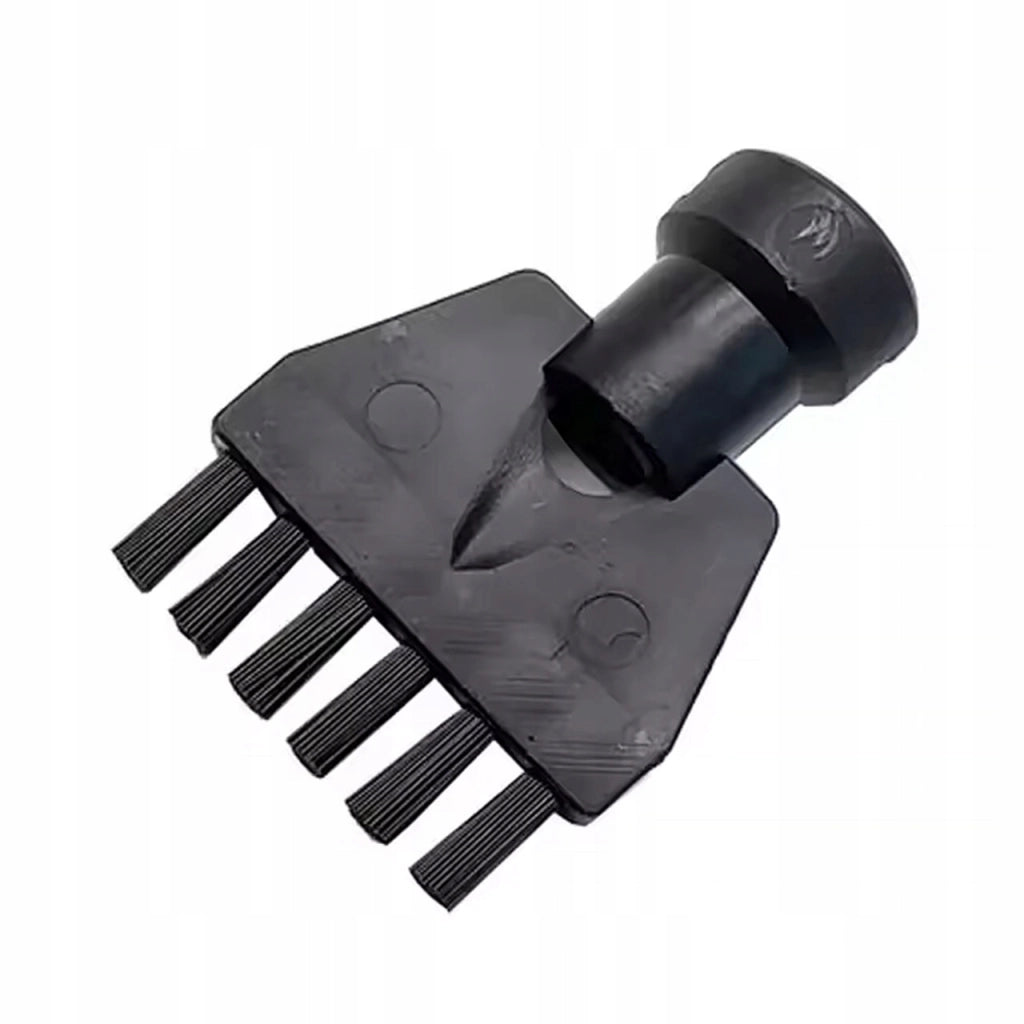 Set di Spazzole per Pulitore a Vapore compatibile con Kärcher SC1–SC5 – 2 Rotonde + 4 Piatte, Setole Ottone e Sintetiche
