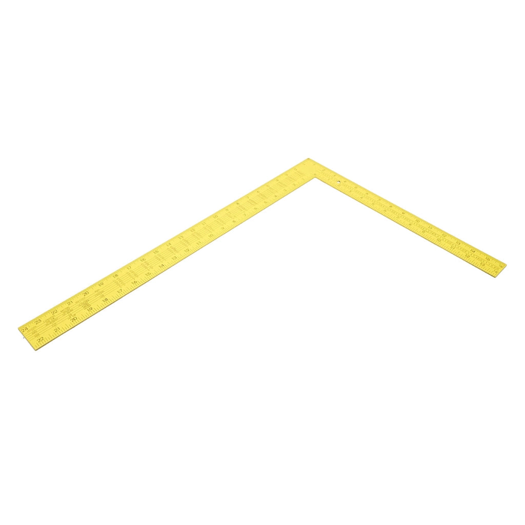 Squadra graduata da carpentiere Crownman 400x600mm, acciaio al carbonio