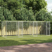 Gabbia per cani Argento 600 x 200 x 200 cm Acciaio zincato 3368307