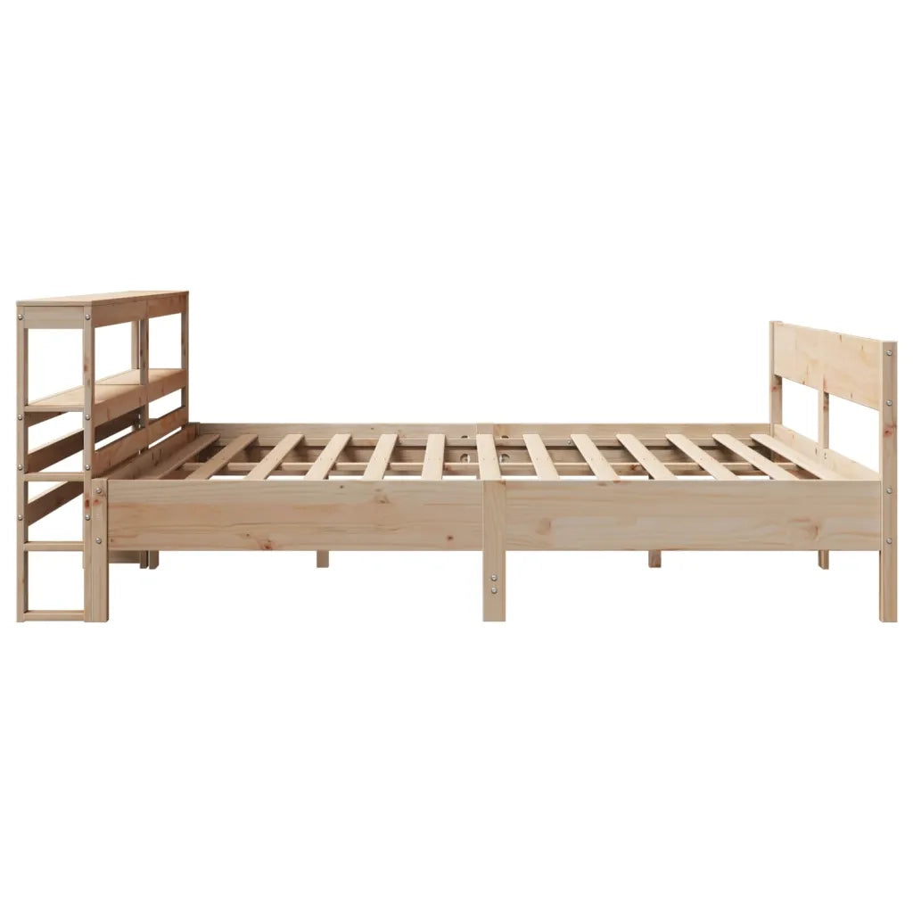Letto senza Materasso 200x200 cm in Legno Massello di Pino 3306174