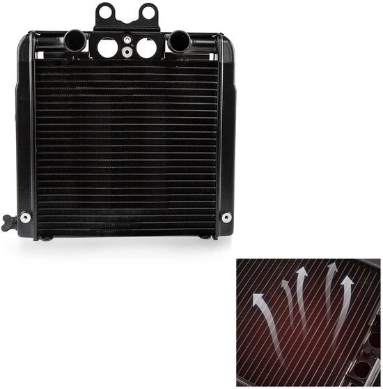 Raffreddatore di Olio Radiatore - V-Rod Raffreddamento - Costruzione Robusta - Adatto per Harley - Regolazione della Temperatura Efficiente - Perfetto per V...