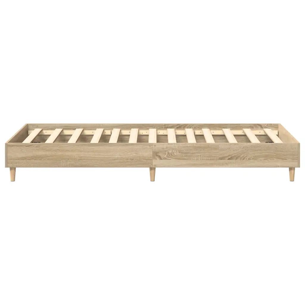 Giroletto senza Materasso Rovere Sonoma 100x200cm in Truciolato