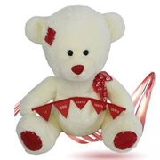 Trade Shop - Orso Peluche Fiocco Festone "ti Amo Tanto Tanto Tanto" 55 Cm San Valentino 93871 -