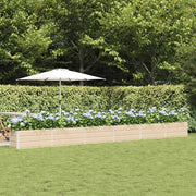 Fioriera Avorio 580 x 50 x 45 cm Acciaio zincato