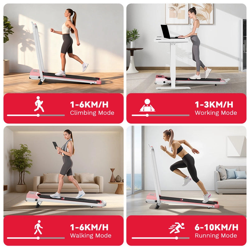 TAPIS ROULANT PIEGHEVOLE E REGOLABILE IN INCLINAZIONE, TAPIS ROULANT PORTATILE 3 IN 1