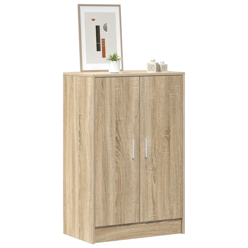 Scarpiera Rovere Sonoma 60x35x92 cm in Truciolato