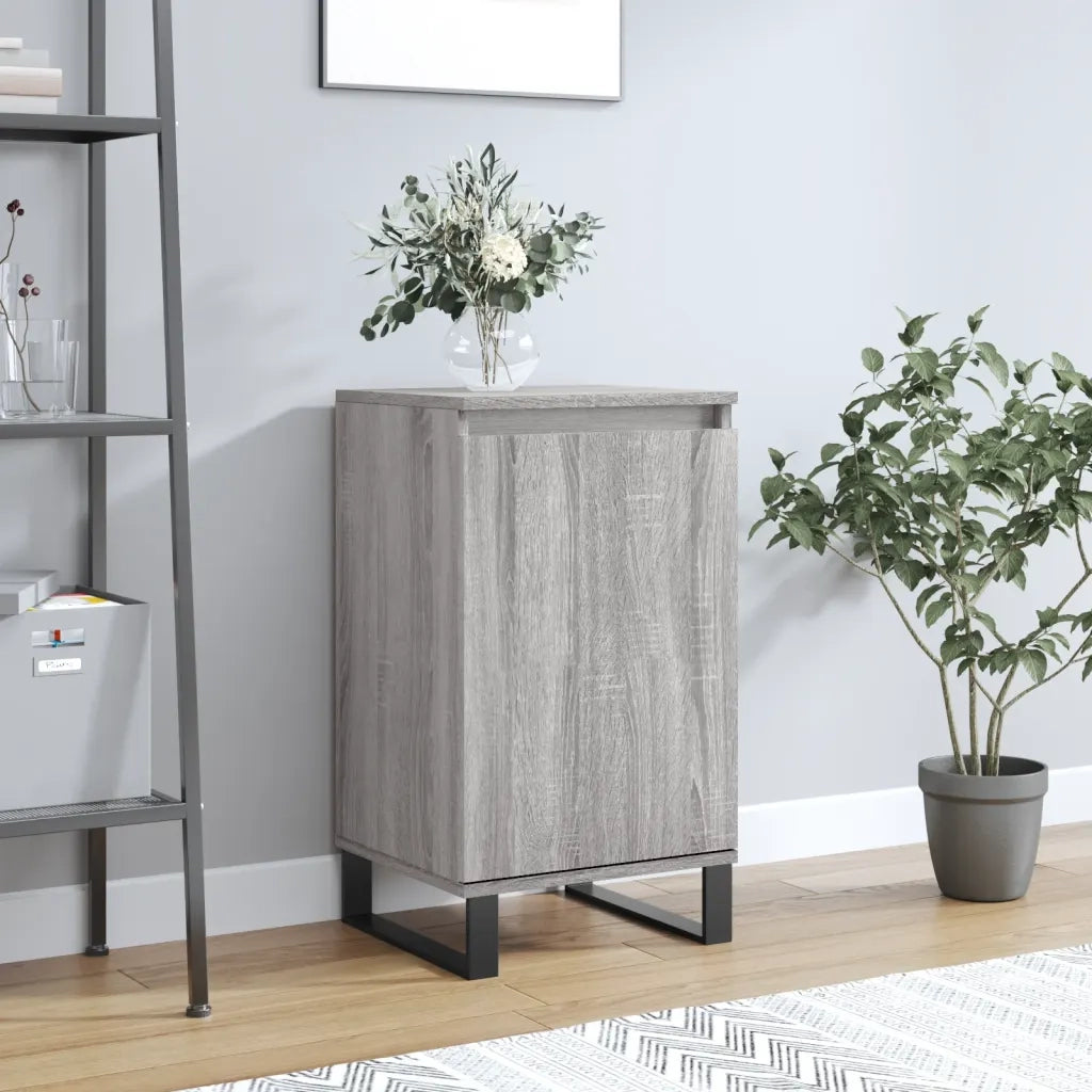 Credenza Grigio Sonoma 40x35x70 cm in Legno Multistrato 831080