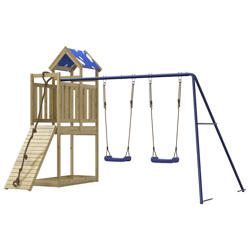 Set da Gioco da Esterno in Legno di Pino Impregnato 3279228