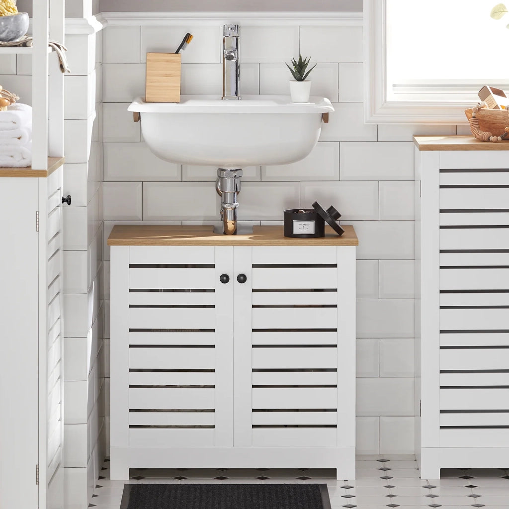 Mobile Sottolavabo Per Bagno Sottolavabo Bagno Mobile Bagno Sottolavabo Bianco BZR40-W