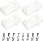 4 Setten Auto Inline Mini Lama Interruttore con Terminali - Adatto per Auto, Barche e Camper.