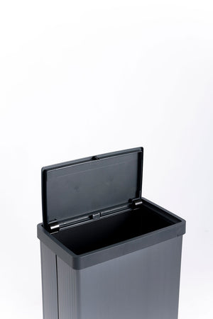 Pattumiera Alta 54L Keter Verto High 43,5x26,5x68,7 cm in Plastica Blu Perla