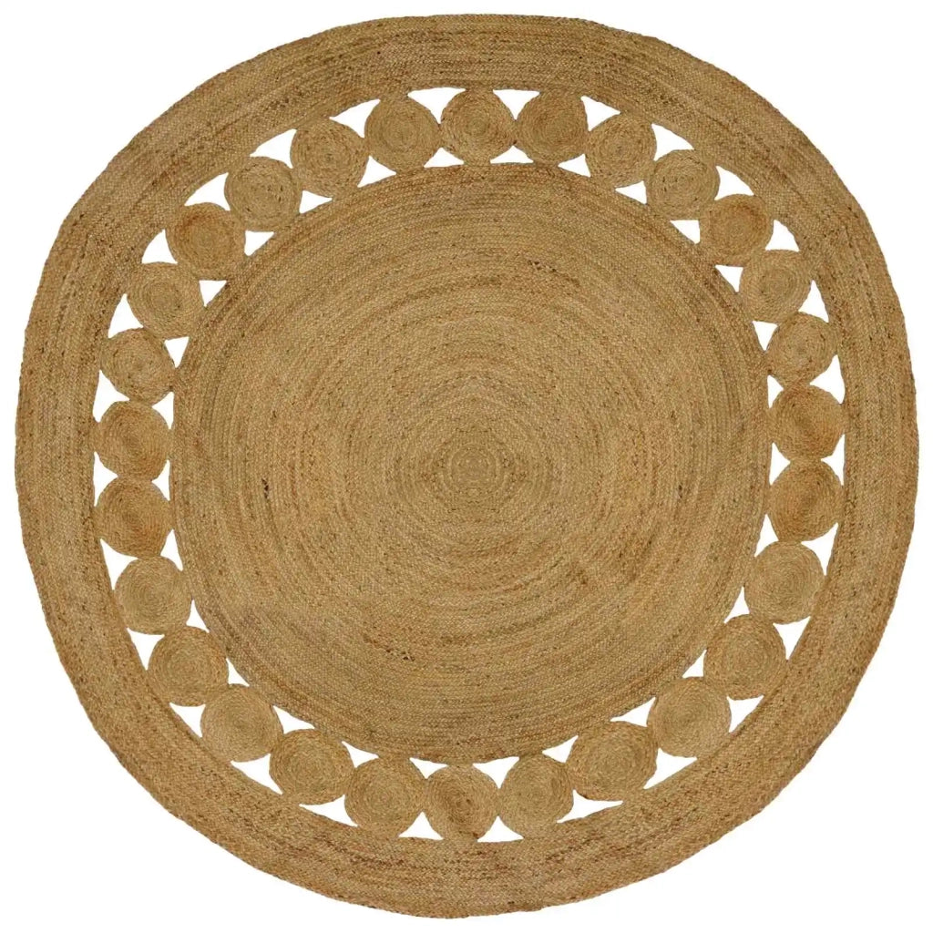 Tappeto Naturale Ø 240 cm Juta 42010804