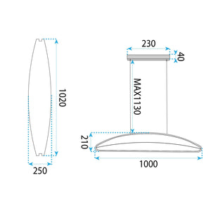 Lampada Da Soffitto G124-cp Gold