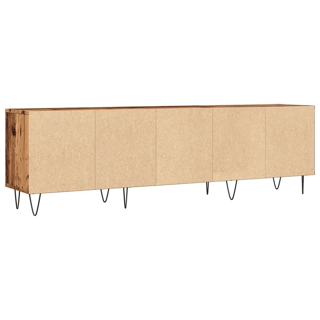 Mobile Porta TV Legno Antico 150x30x44,5 cm Legno Multistrato